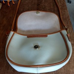 Pebble Split Leather Cross-Body Bag. $firm